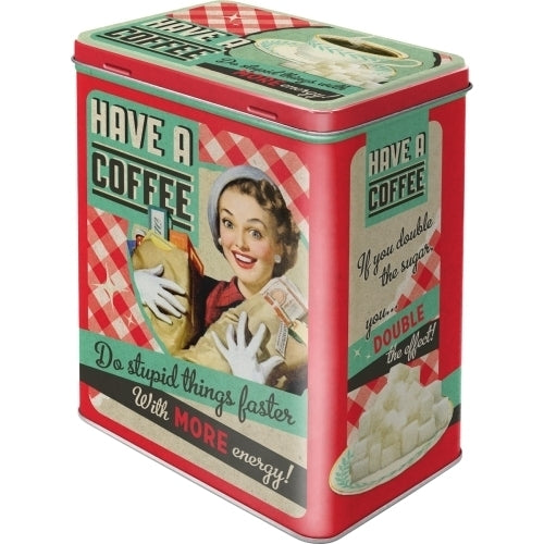 Have A Coffee Vorratsdose L Dekoration