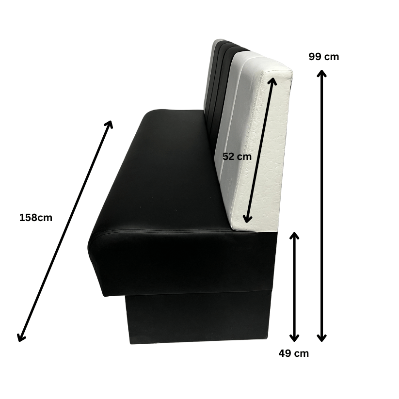 % SALE % - Sitzbank Black & White Sitzbank