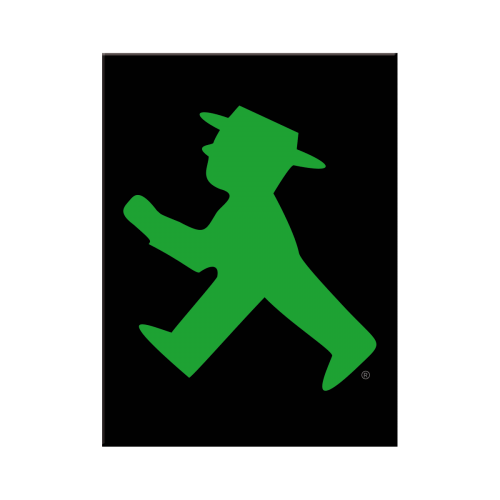 Ampelmann - grün Magnet Dekoration