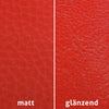 Kunstleder Muster in Rot matt und glänzend