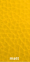 Kunstleder Muster Gelb in matt 