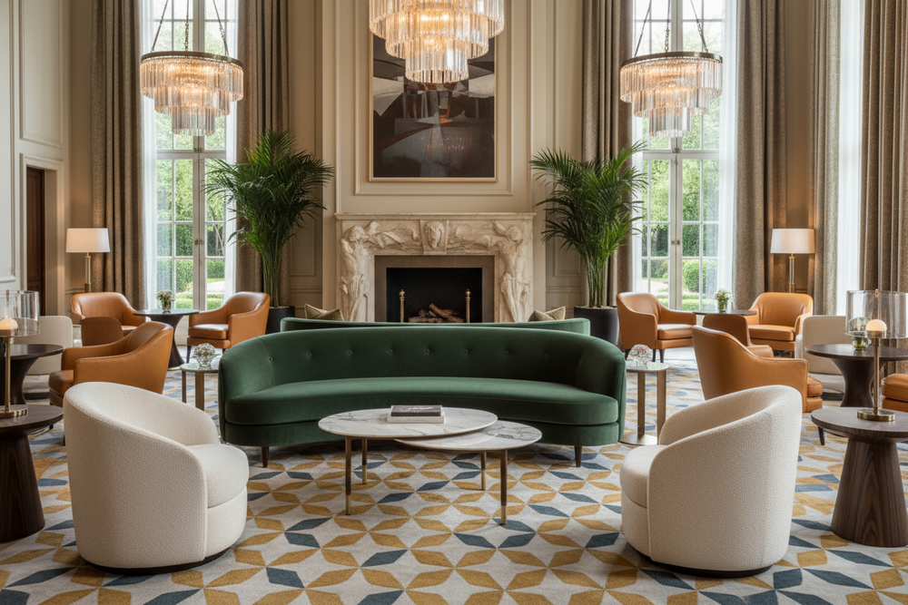 Hotel Lobby Custom Furniture