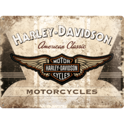 Harley-Davidson American Classic Logo Blechschild